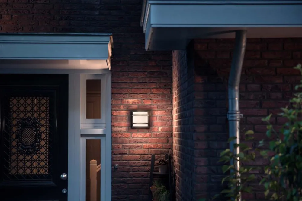 Outlet Philips Petronia utelampa Antracit
