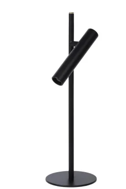 New Lucide Philon 42cm skrivbordslampa Svart