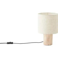 Hot Brilliant Pia 30cm bordslampa Natur
