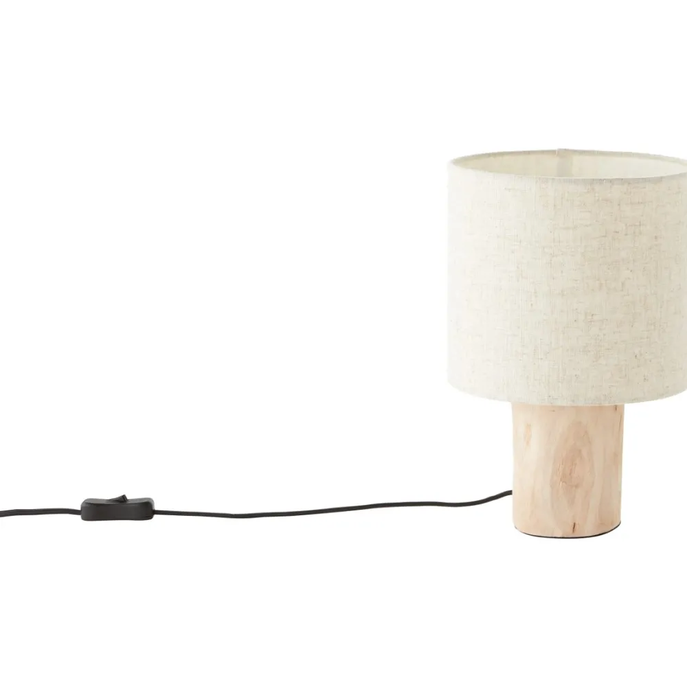 Hot Brilliant Pia 30cm bordslampa Natur