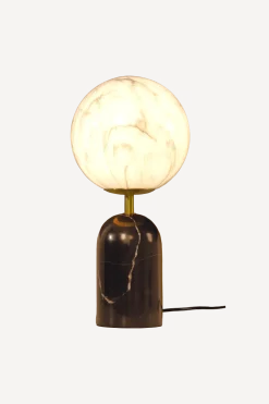 Aneta Lighting Pierre 30cm bordslampa Svart/vit