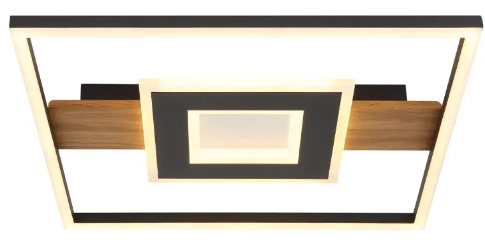 Globo Lighting Pikara 38cm plafond Trä