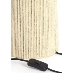 Online Light & Living Pitino 50cm bordslampa Natur