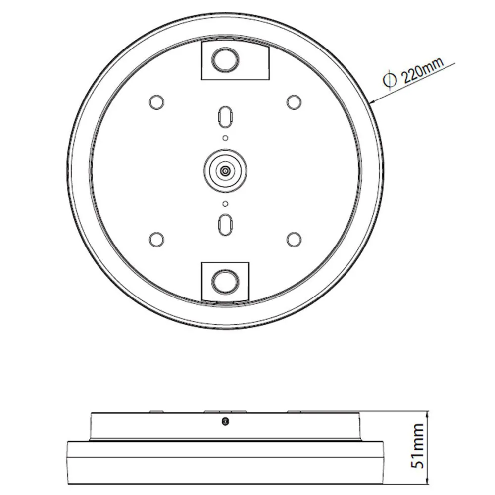 Sale Designlight Plafondy Sensor Ø22 Vit