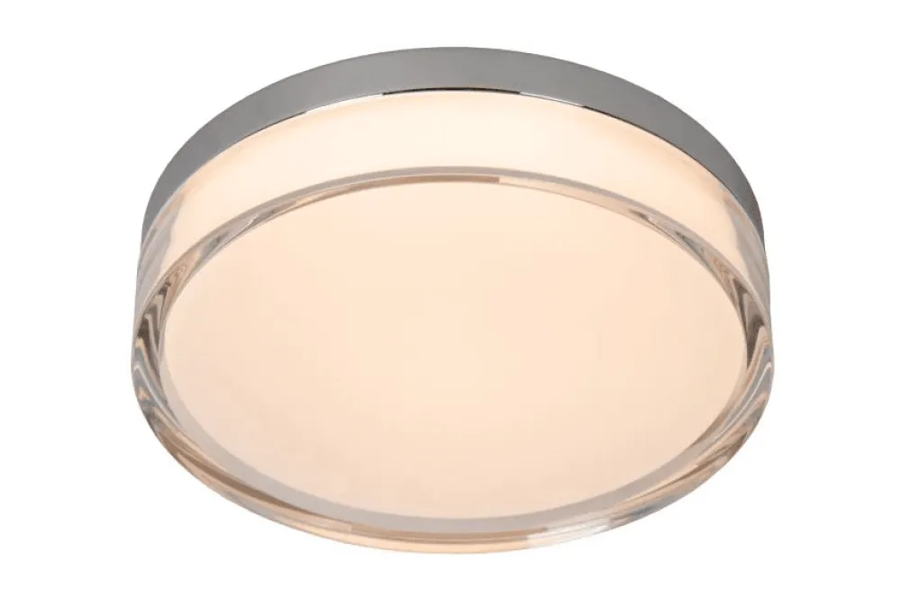 New Lucide Plano Ø23 badrumslampa Silver