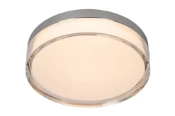 Discount Lucide Plano Ø28 badrumslampa Silver