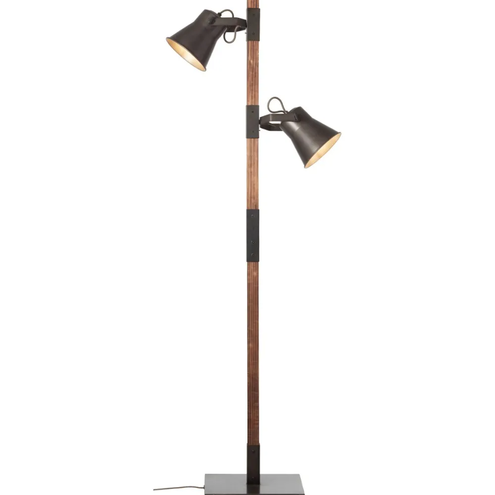 Outlet Brilliant Plow golvlampa Svart