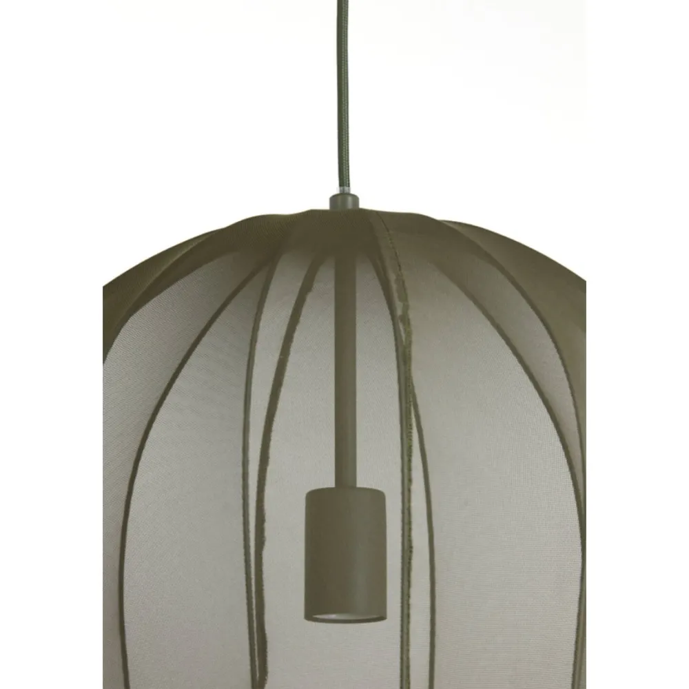 Online Light & Living Plumeria Ø42 taklampa Mörkgrön