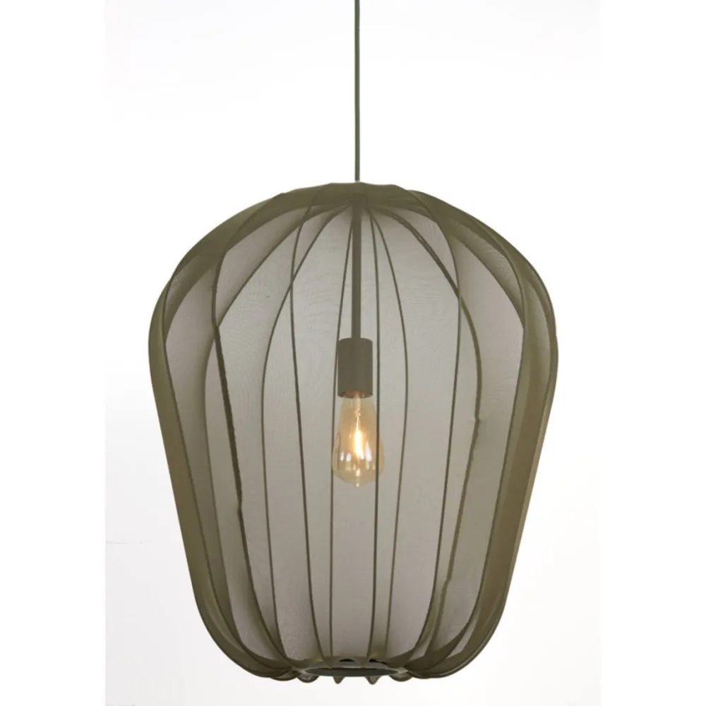 Clearance Light & Living Plumeria Ø50 taklampa Mörkgrön
