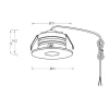 Clearance Designlight P-132 Mini Downlight 2700K