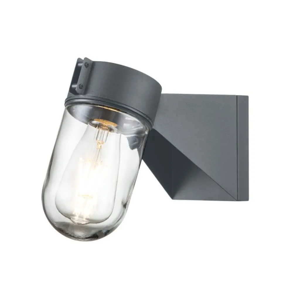 Sale Elstead Lighting Portfino 20cm utelampa Grå