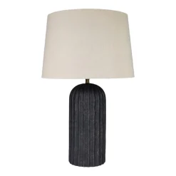 Sale Nordic Lighting Porto 63cm bordslampa Svart/beige