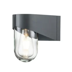 Sale Elstead Lighting Porto 18cm utelampa Grå