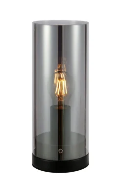 Hot Markslöjd Post 38cm bordslampa Rökfärgad