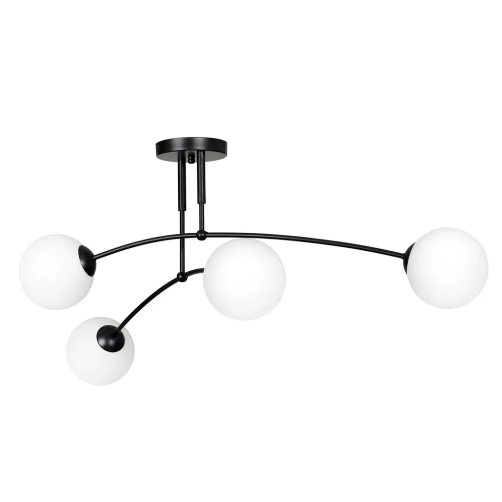 Clearance Emibig Lighting Pregos 60cm plafond Svart