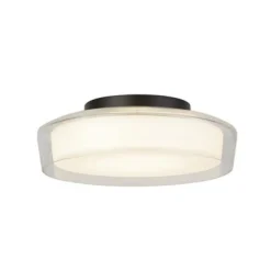 Online Searchlight Puck Ø30 badrumslampa Svart