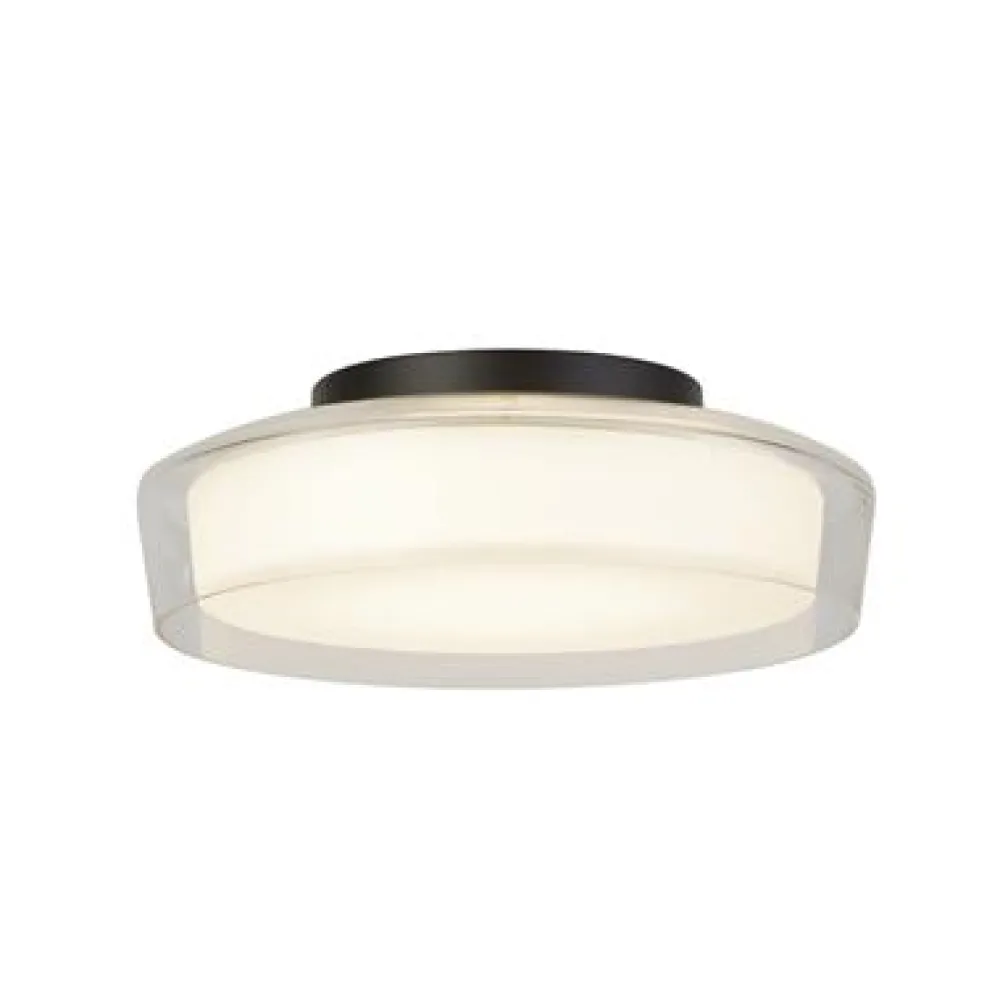 Online Searchlight Puck Ø30 badrumslampa Svart
