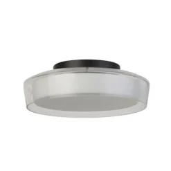 Online Searchlight Puck Ø30 badrumslampa Svart