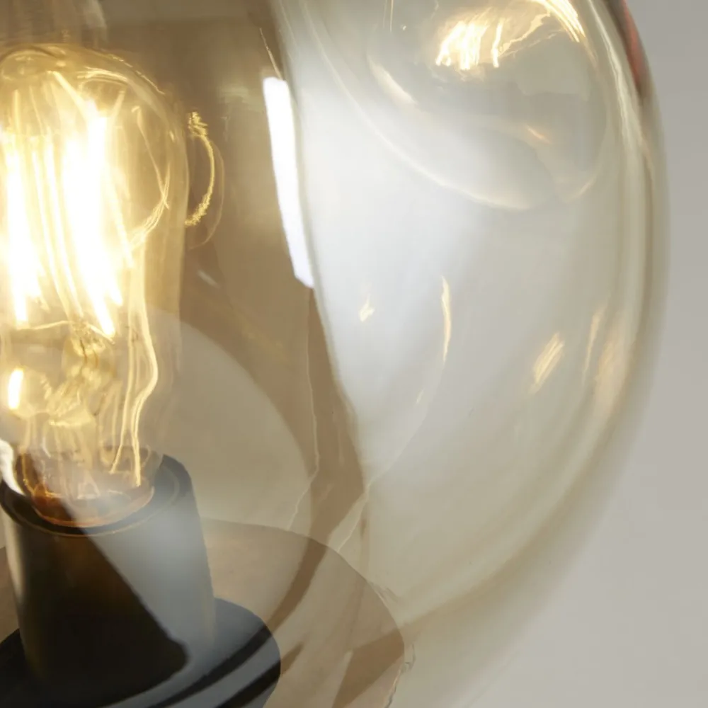 New Searchlight Punch golvlampa Champagne