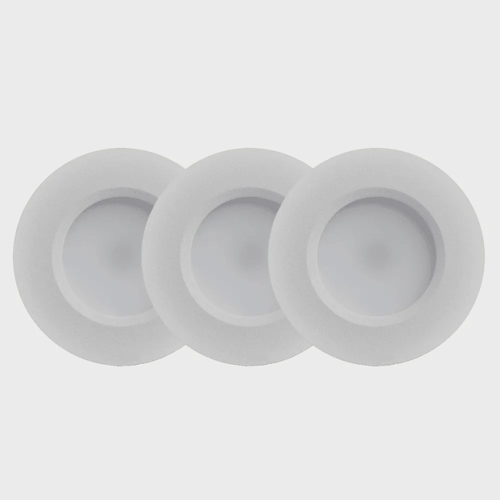 Designlight QB-307 Downlight 2700K 3-pack Vit