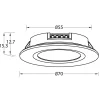 Hot Designlight Q-36 Downlight 3000K