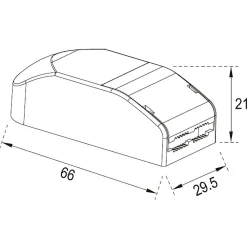 Discount Designlight Q-15 Mini Downlight 2700K Vit