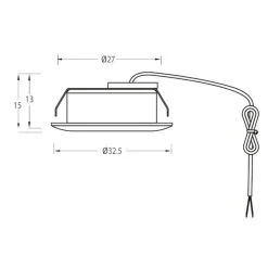 Hot Designlight Q-33 Mini Downlight 2700K