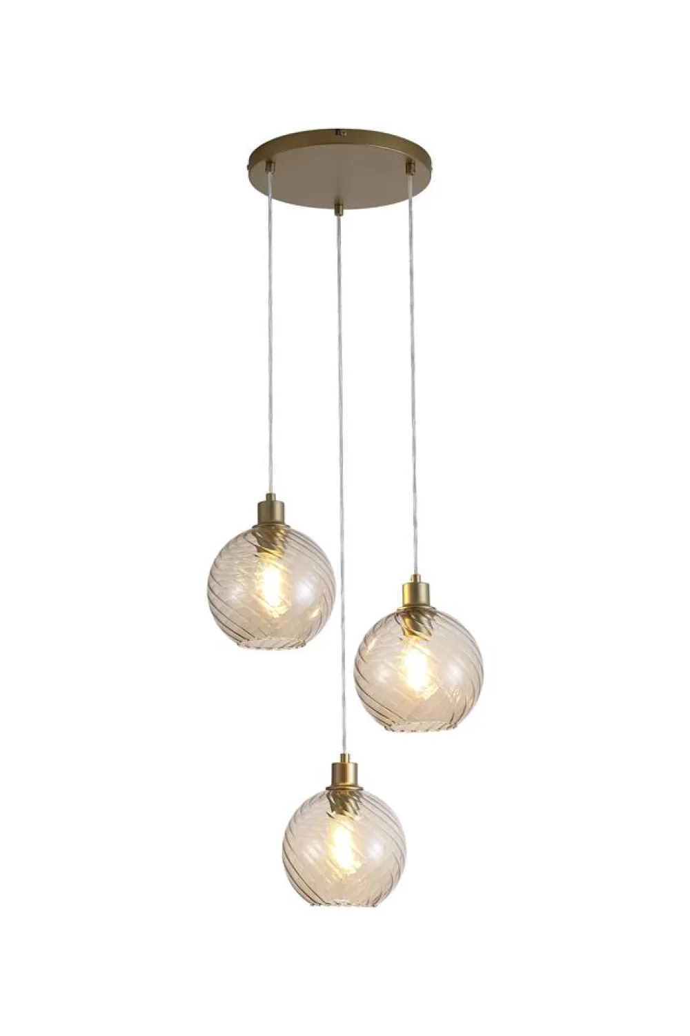 Clearance Searchlight Radiance Ø46 taklampa Guld