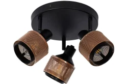 Lucide Rafa 3 spotlight Svart