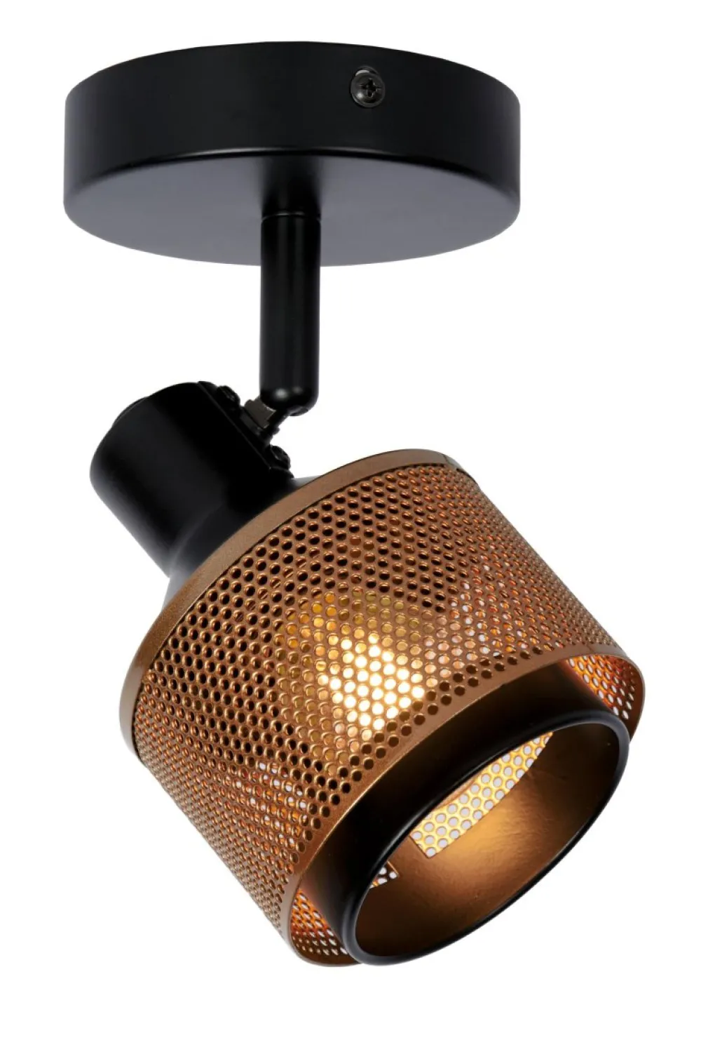 Discount Lucide Rafa spotlight Svart
