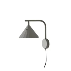 CO Bankeryd Rain 25cm vägglampa Grå
