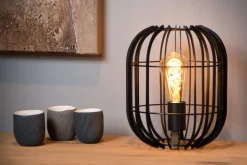 Outlet Lucide Reda 26cm bordslampa Svart