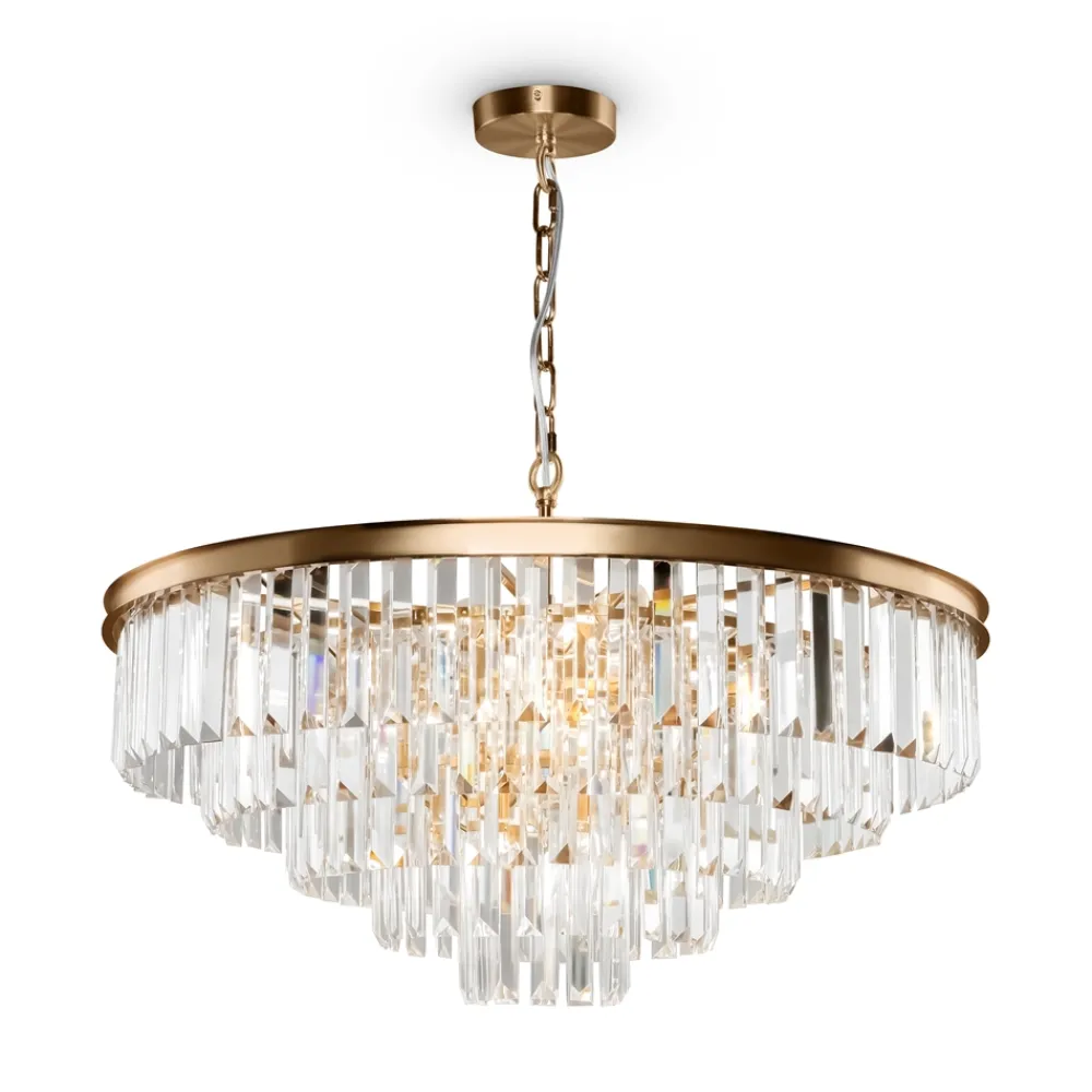 Clearance Maytoni Revero Ø70 kristall Mässing