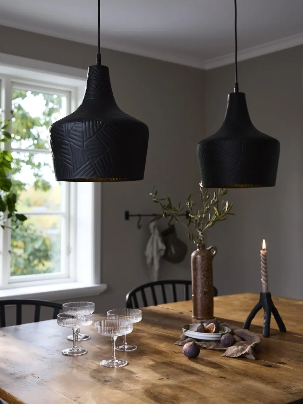 Discount PR Home Ribble Ø25 taklampa Svart