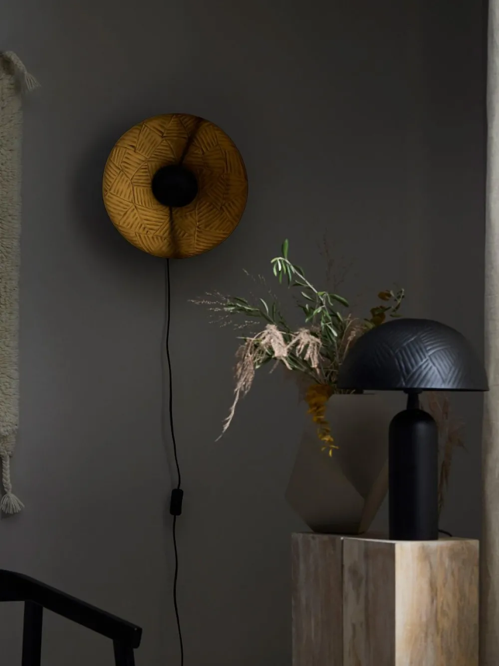 Outlet PR Home Ribble Ø35 vägglampa Svart
