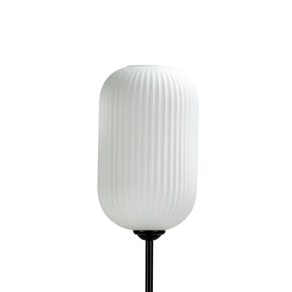 Hot Dyberg Larsen Riflet golvlampa Svart