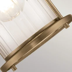 Elstead Lighting Riggs Ø14 badrumslampa Råmässing