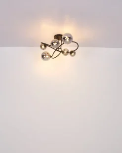 New Globo Lighting Riha 62cm plafond Rökfärgad