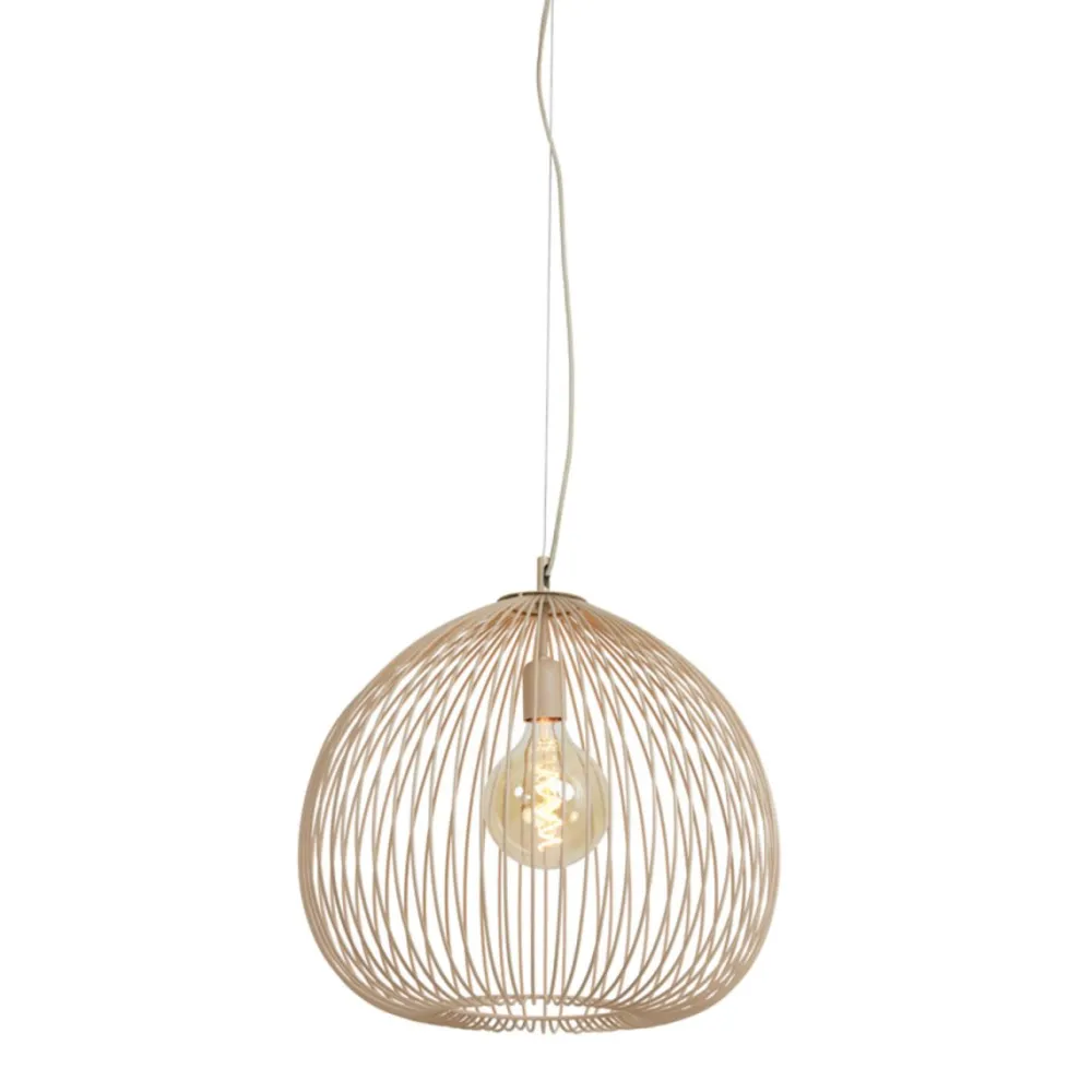 Light & Living Rilana Ø45 taklampa Beige