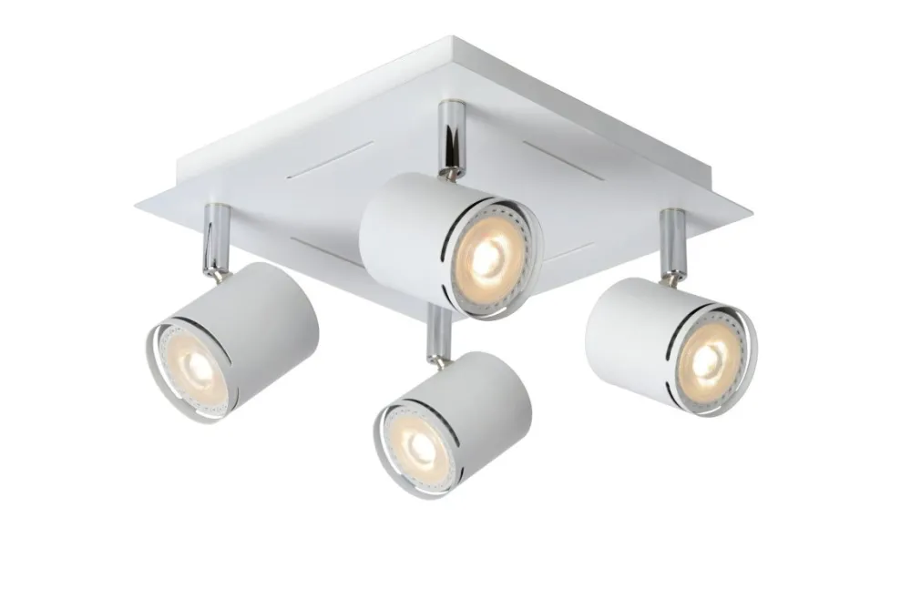 Outlet Lucide Rilou 4 spotlight Vit