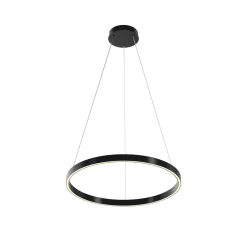 Discount Maytoni Rim Ø60 taklampa Svart