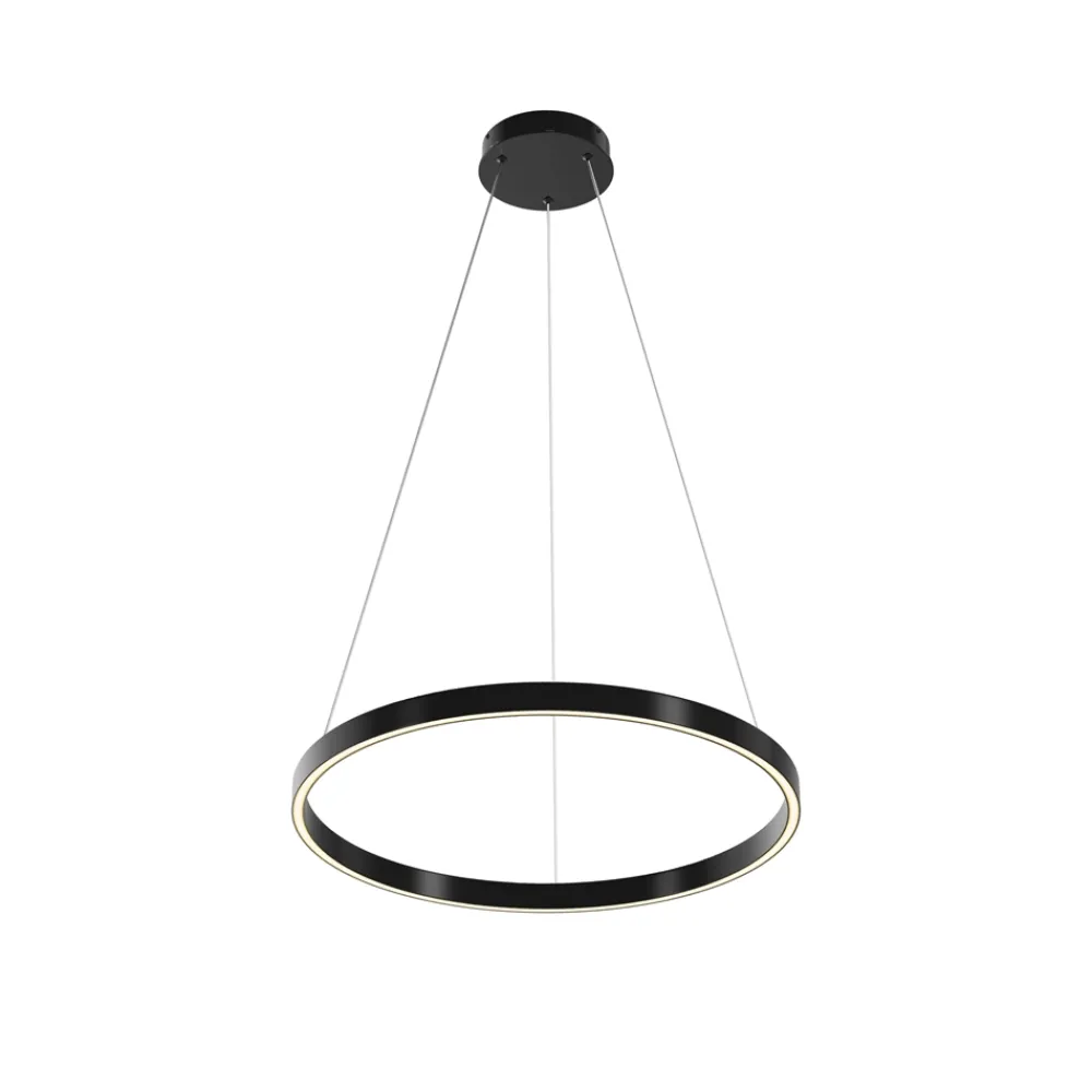 Discount Maytoni Rim Ø60 taklampa Svart