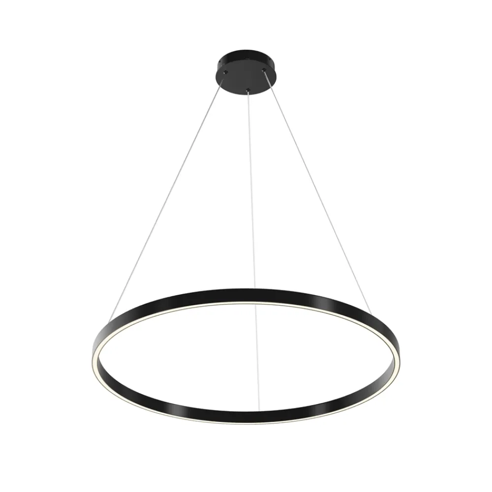New Maytoni Rim Ø80 taklampa Svart