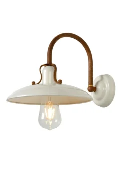 Lucide Römer Ø24 vägglampa Creme