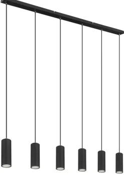 Outlet Globo Lighting Robby 115cm taklampa Svart
