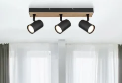 Clearance Globo Lighting Robby 3 spotlight Natur
