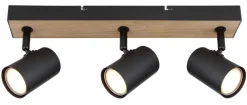 Clearance Globo Lighting Robby 3 spotlight Natur