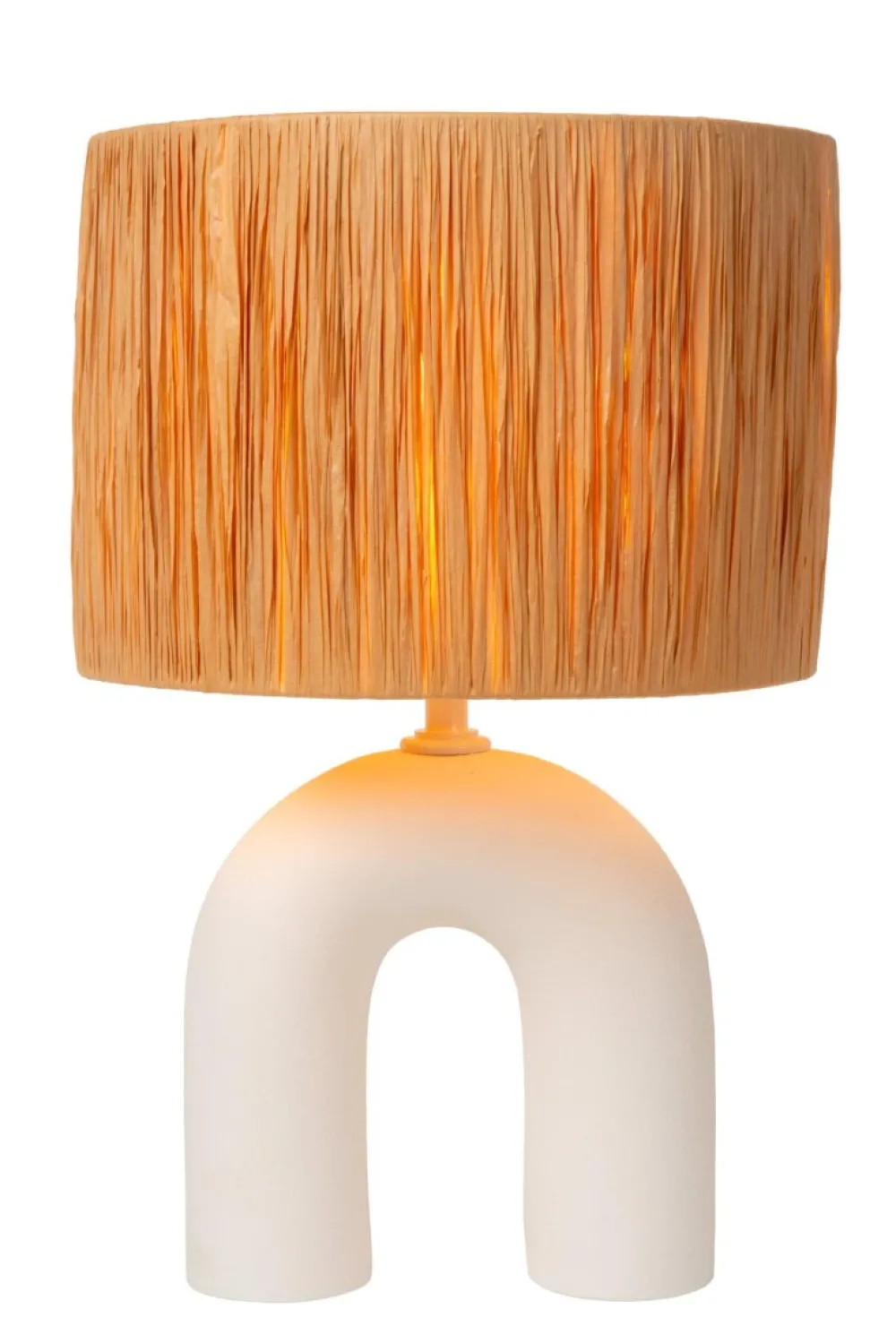 Clearance Lucide Ronda 45cm bordslampa Vit