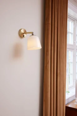 Best Halo Design Room 49 Ø15 vägglampa Antikmässing