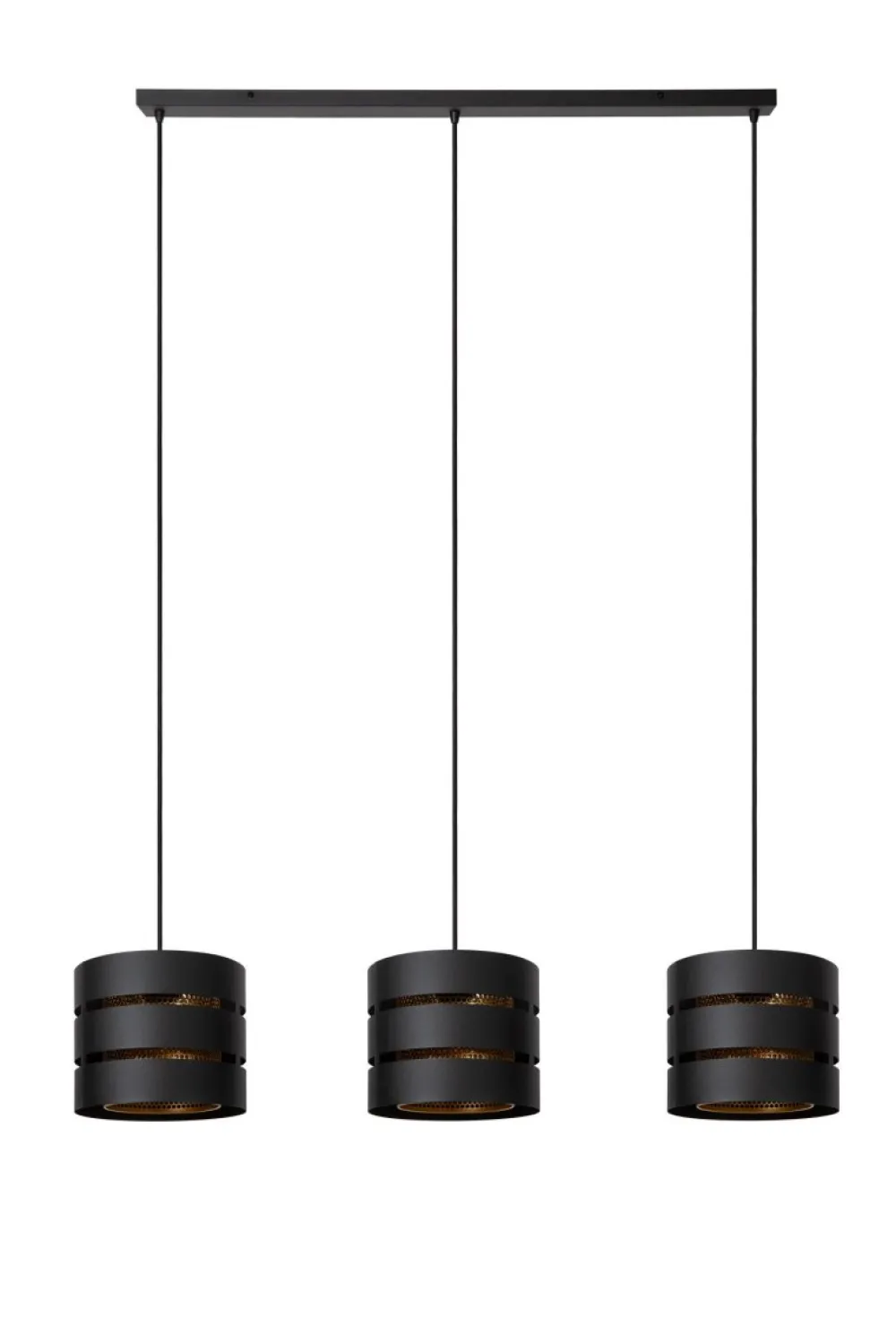 Discount Lucide Rosas 130cm taklampa Svart